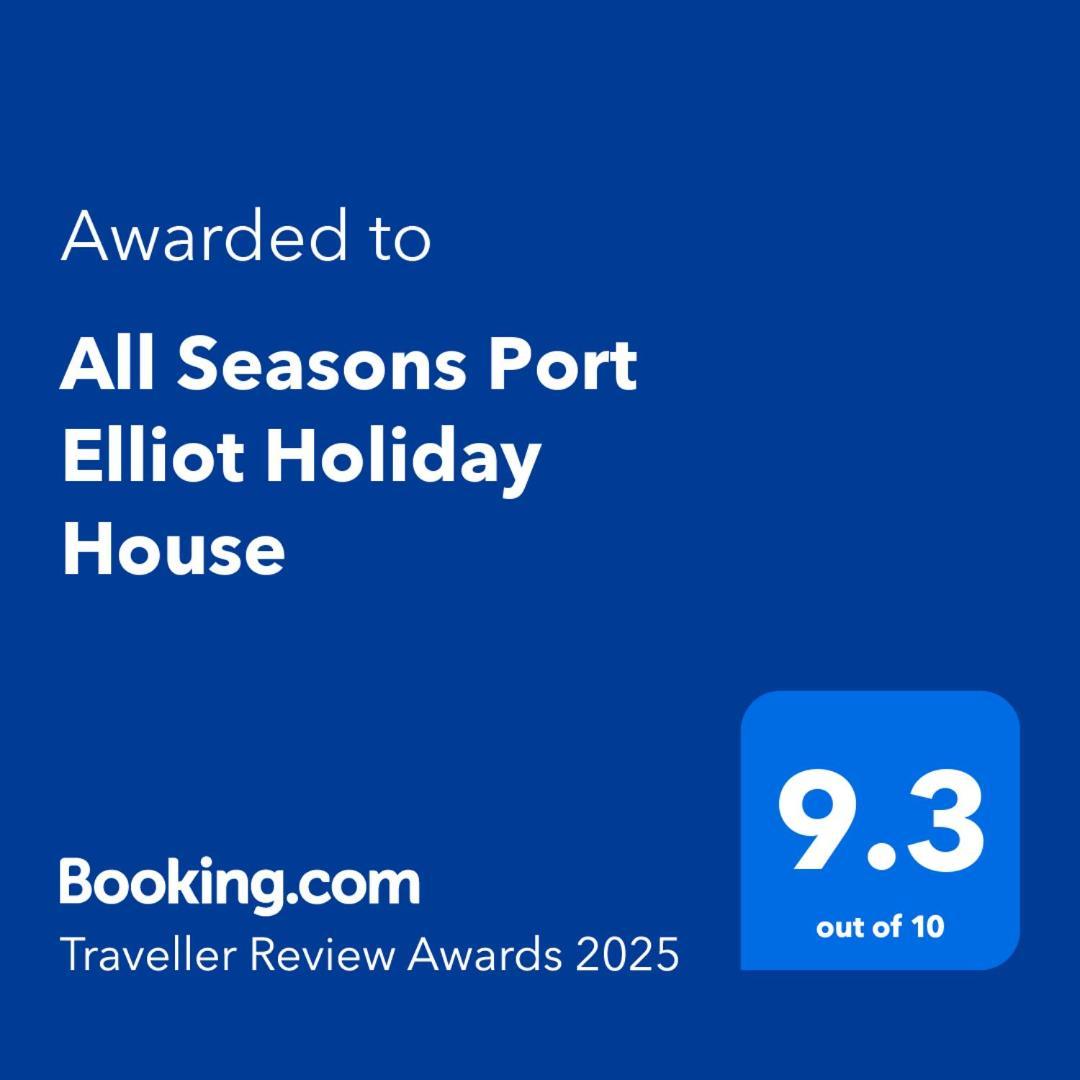 All Seasons Port Elliot Holiday House Buitenkant foto